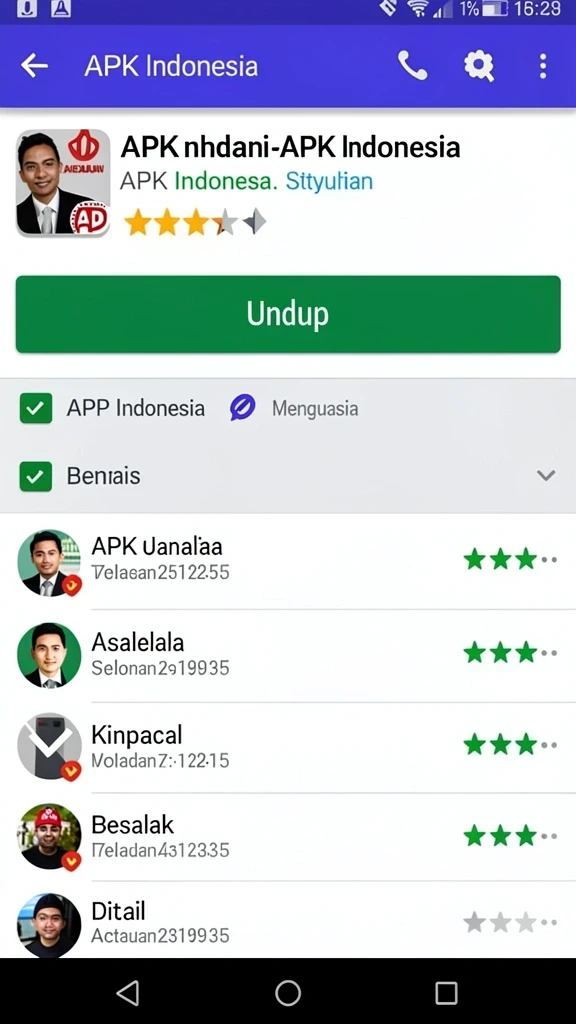 Tampilan utama aplikasi Review Aplikasi arta4d yang intuitif dan efisien.