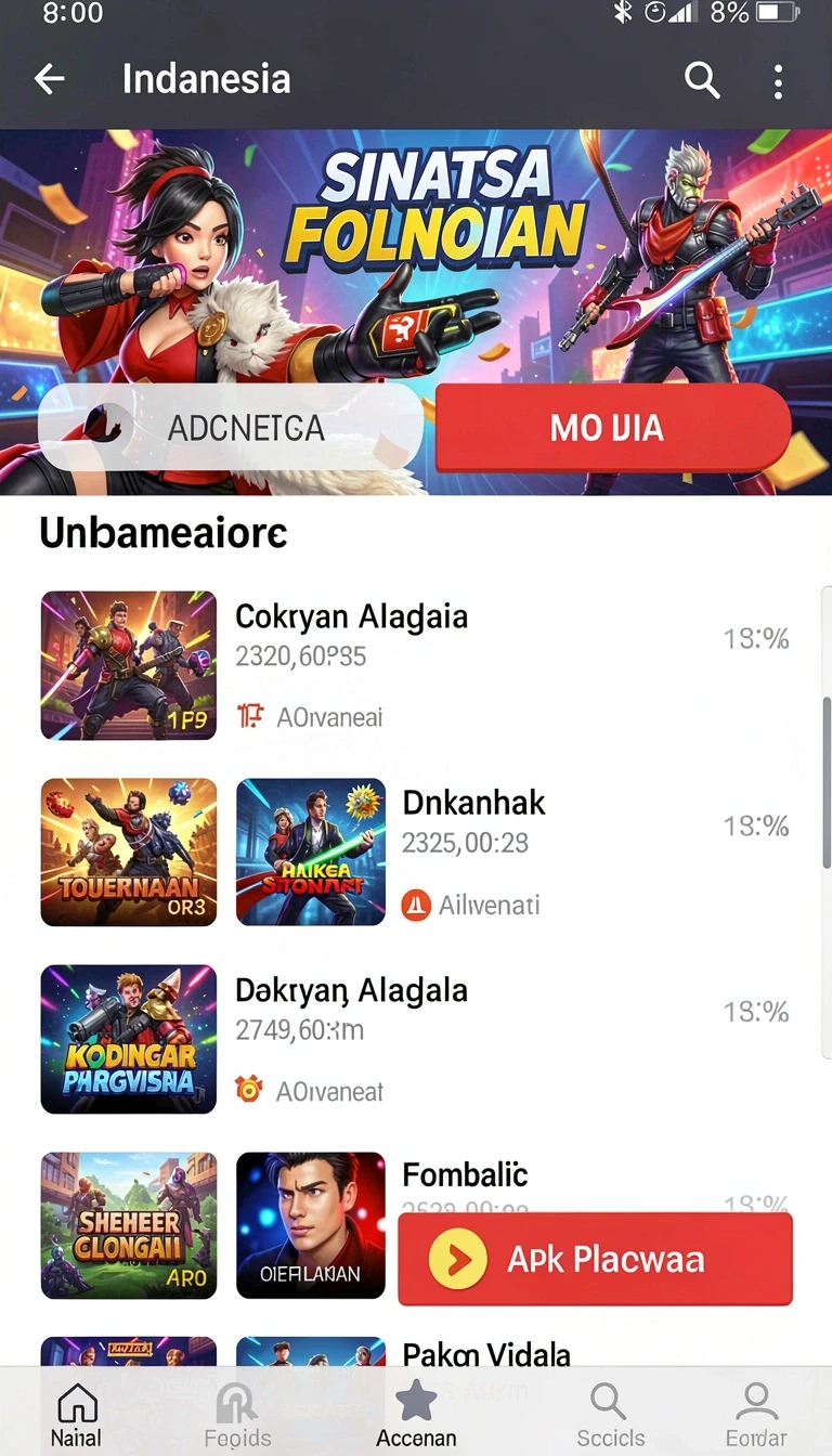 Tampilan utama aplikasi Review Aplikasi indobit88 yang intuitif dan efisien.