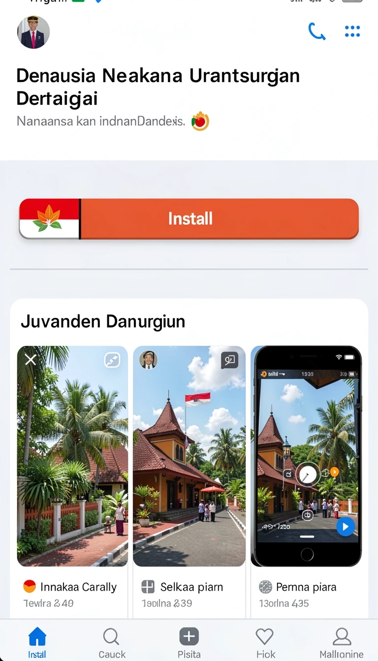 Tampilan utama aplikasi Review Aplikasi angkabet yang intuitif dan efisien.