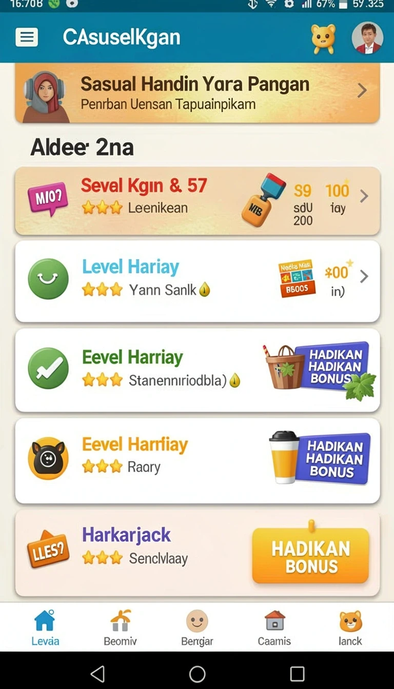 Tampilan utama aplikasi Review Aplikasi hokiluck Versi Terbaru yang intuitif dan efisien.