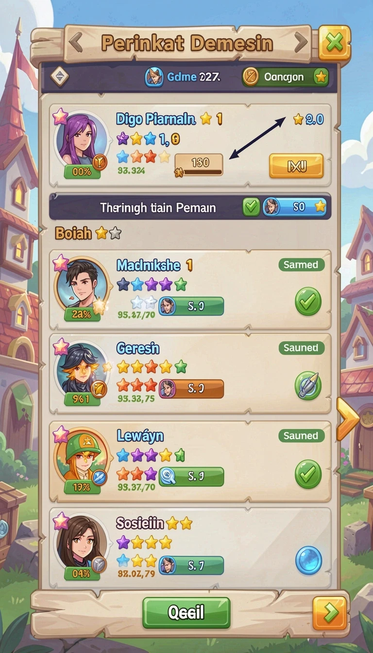 Tampilan utama aplikasi Review Aplikasi dnaslot yang intuitif dan efisien.